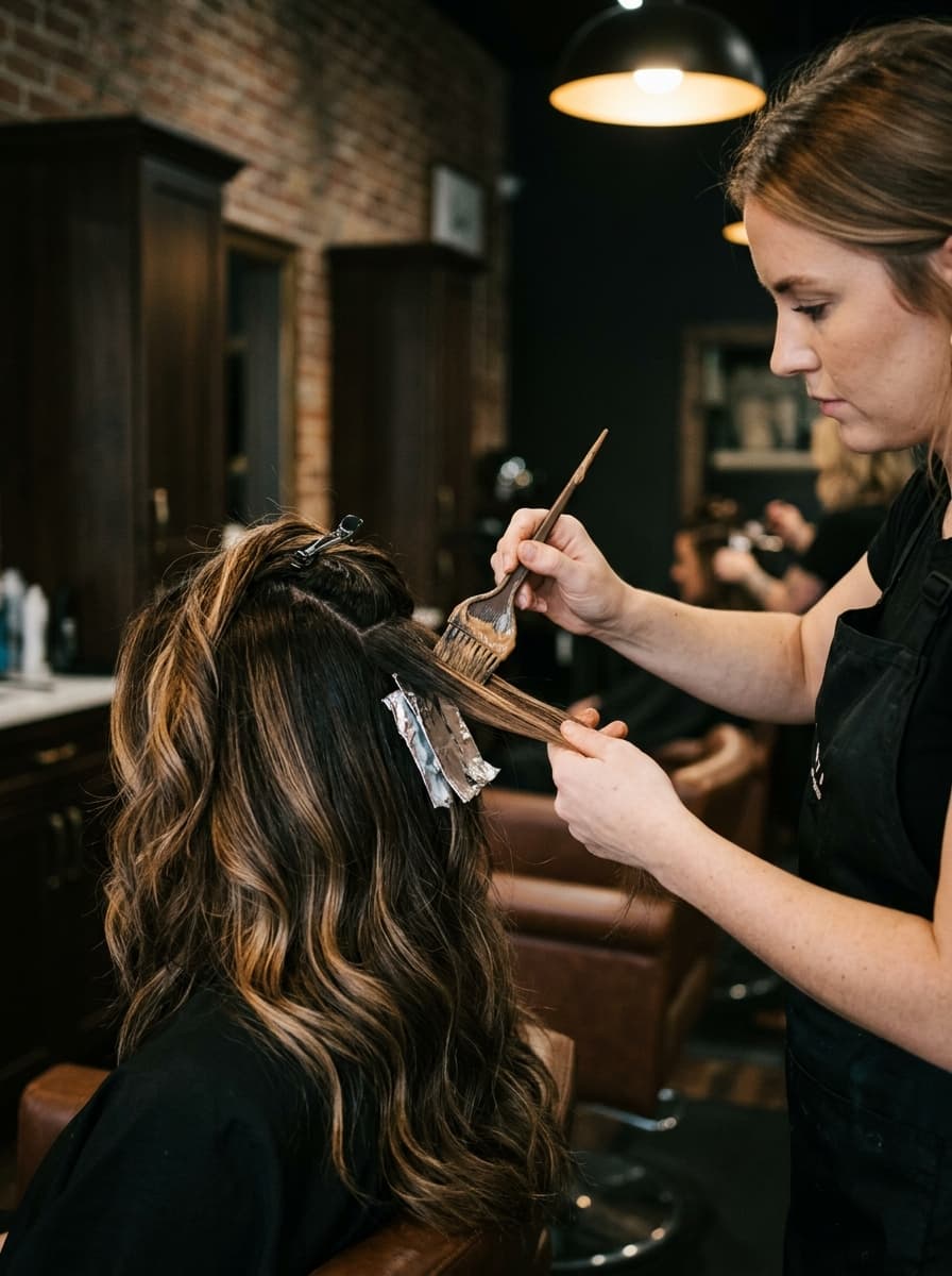 Farbe & Balayage bei Haarmonie Pratteln