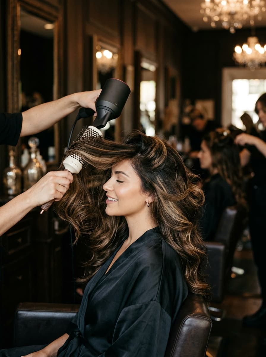 Styling & Föhnen bei Haarmonie Pratteln